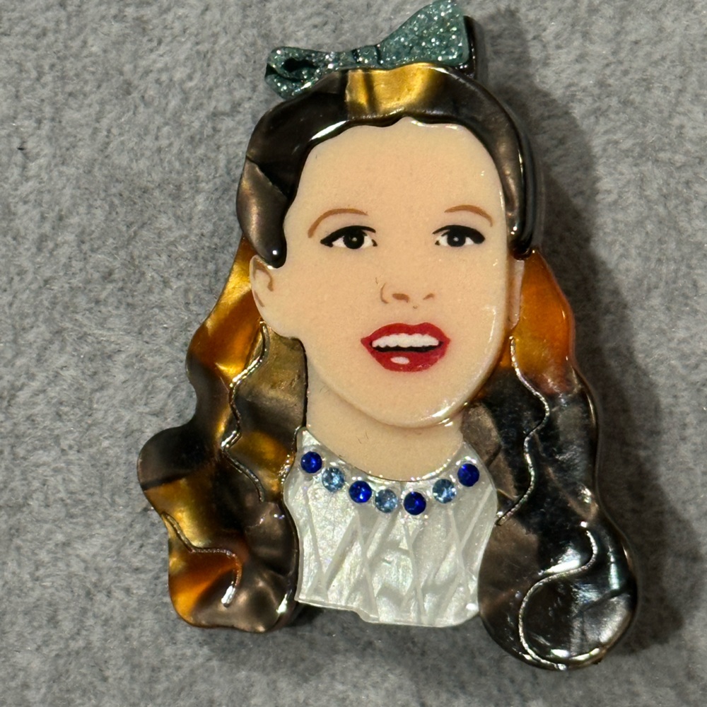 Erstwilder Wizard of Oz Brooch pin Dorothy Gale NWT